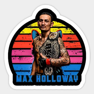 Max Holloway Sticker